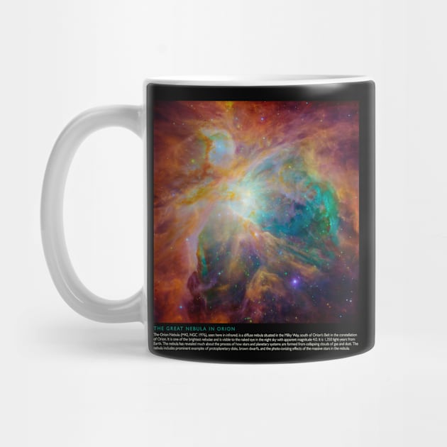 The Great Nebula in Orion in Infrared - Astronomy by tiokvadrat